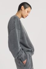 NTRLS Chrome Grey Crew Neck Sweatshirt - Image 6