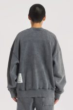 NTRLS Chrome Grey Crew Neck Sweatshirt - Image 7