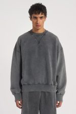 NTRLS Chrome Grey Crew Neck Sweatshirt - Image 10