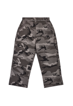 Black Baggy Camo Monster Joggers - Image 7
