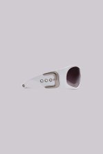 Alva Sunglasses in White - Image 9