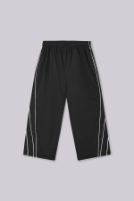 Black Vapor Tracksuit Bottoms - Image 2