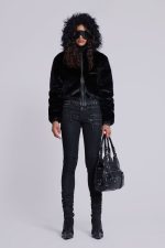 Raven Faux Fur Jacket - Image 7