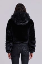 Raven Faux Fur Jacket - Image 5