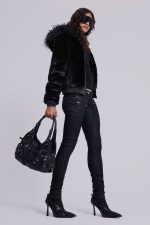 Raven Faux Fur Jacket - Image 2
