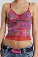 Fusion Mesh Camisole Top - Image 5