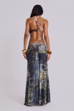 Luara Asymmetric Maxi Dress - Image 7