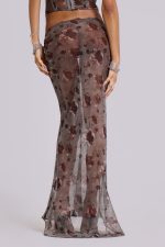 Cibele Chiffon Maxi Skirt - Image 4