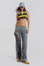 League Cropped Rugby Vest - Image 8