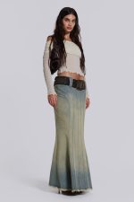 Chelsea Denim Maxi Skirt - Image 4