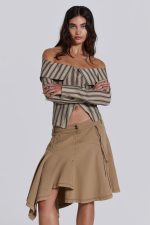 Emra Off The Shoulder Shirt - Image 6