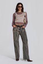 Lia Top in Taupe - Image 2