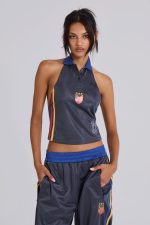Pitchside Football Halter Polo Top - Image 7
