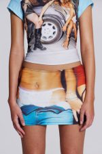Moto Girls Baby Tee - Image 6
