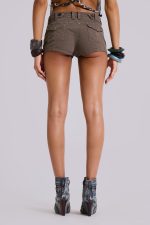 Tucana Cargo Mini Shorts - Image 3