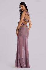 Hadassa Cut-Out Hand-Beaded Maxi Dress - Image 7