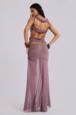 Hadassa Cut-Out Hand-Beaded Maxi Dress - Image 9