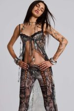 Astoria Bralette in Snake - Image 2