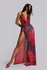 Sedona Red Maxi Dress - Image 4