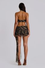 Bruna Draped Charm Dress - Image 4