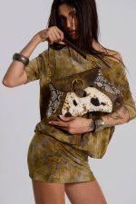 Ophidian Cow Shoulder Bag - Image 2
