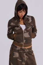 Camo Mini Monster Hoodie - Image 4