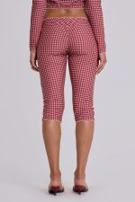 Freda Gingham Swim Capri Trousers - Image 12