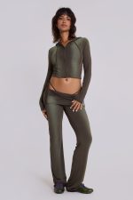 Tacha Fold Over Ombré Trousers - Image 10