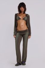 Tacha Fold Over Ombré Trousers - Image 9