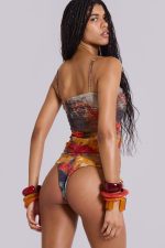 Jurema Cut Out Beaded Bikini Bottoms - Image 9