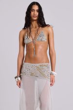 Xtal Studded Bikini Top - Image 8