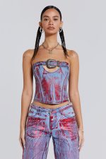 Midtown Metallic Corset - Image 4