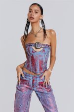 Midtown Metallic Jeans - Image 8
