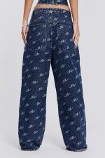 Monogram Baggy Jeans - Image 4