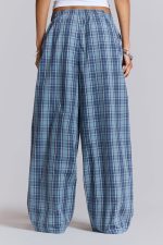 Jamie Check Boxer Trousers - Image 5