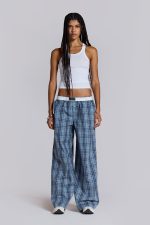 Jamie Check Boxer Trousers - Image 6