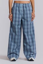 Jamie Check Boxer Trousers - Image 4