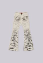 Arctic White Drift Flared Jeans - Image 2