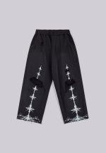 Ines Distressed Baggy Monster Joggers - Image 2
