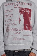 Open Casting Grey Marl Hoodie - Image 6