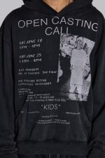 Open Casting Black Hoodie - Image 10