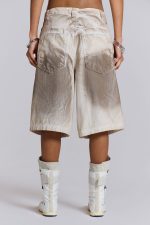 Sand Oil Wash Colossus Jorts - Image 5