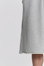Grey Marl Monster Jogger Baggy Shorts - Image 10