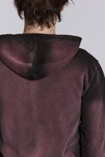 Deep Red Fade Mini Monster Hoodie - Image 5