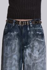 Black Starstud Belt - Image 2
