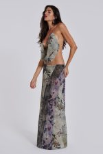 Asteria Backless Top in Grey - Image 7