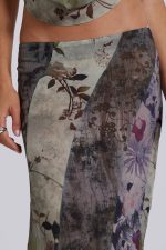 Asteria Panelled Maxi Skirt - Image 6