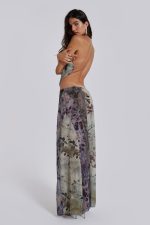 Asteria Backless Top in Grey - Image 10