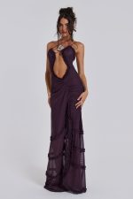 Fatale Maxi Dress in Dusk - Image 6