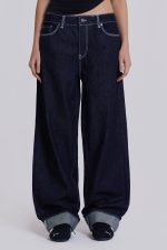 Sonic Embroidered Baggy Jeans - Image 2